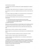 Clasificacion de las acciones.