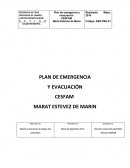PLAN DE EMERGENCIA Y EVACUACIÓN CESFAM