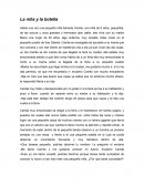 La niña y la botella.