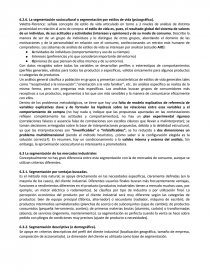 La segmentación sociocultural o segmentación por estilos de vida (psicográfica).. Página 1