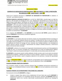 CONTRATO DE ASOCIACION EN PARTICIPACION.. Página 1