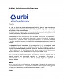 Analisis Información Financiera URBI