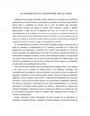 EL PENSAMIENTO EN EL TRANSITAR DEL MITO AL LOGOS