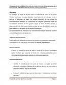 Protocolo de Control de Calidad en carne porcina.