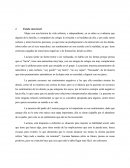 Mujer con una historia de vida solitaria, e independiente, en su niñez se evidencia que alguien de la familia