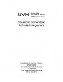 Semana 14 Desarrollo comunitario.