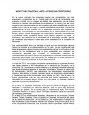 IMPACTO MULTINACIONAL ANTE LA CRISIS UNA OPORTUNIDAD.