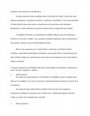 ESTRUCTURA POLÍTICA DE MÉXICO.