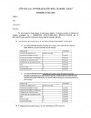 TEMA: “AÑO DE LA CONSOLIDACIÓN DEL MAR DE GRAU”