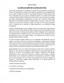 La orden mundial de la sombra de China