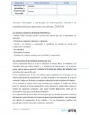 Principios y estrategias de intervención educativa en comunicación para personas con autismo: TEACCH