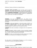 Tema: Derecho de peticion