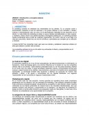 MARKETING UNIDAD I: Introducción y conceptos básicos