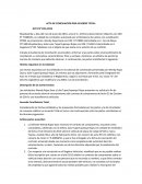 Acta de acuerdo conciliatorio.