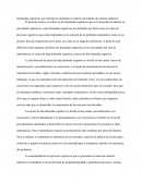 Demandas Cognitivas que enfrenta el estudiante.