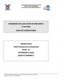 INGENIERIA DE EJECUCIÓN EN MECANICA.