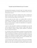 El propósito empresarial fundamento base para el crecimiento.