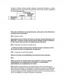 MICROECONOMIA. Canadá y Estados Unidos deciden elaborar únicamente bicicletas y coches.