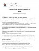 Cuestionario- Enf en promoción y prevencion.
