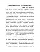 Perspectivas economicas en mexico