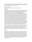 El calentamiento global y la prorrogada acción del hombre para combatirlo