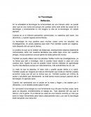 Tecnologia(reflexion)
