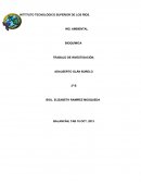 TRABAJO DE INVESTIGACIÓN. BIOQUÍMICA