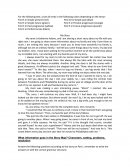 For the following text, circle all verbs in the following colors depending on the tense: