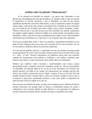 Análisis sobre la película “Intensamente”