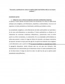 Extracción y cuantificación de tóxicos no volátiles en una muestra problema