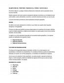 Delimitacion de territorio