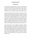 Tema: El siglo del agua