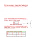 CÁLCULO CONDICIONES DE ENTRADA AL INTERCAMBIADOR DE CALOR