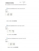 DISTRIBUCION NORMAL, Calculo