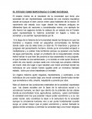EL ESTADO COMO BUROCRACIA O COMO SOCIEDAD.