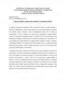 Ensayo de análisis y opinión sobre la película “La Dictadura Perfecta”