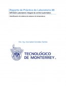 Identificación de sistema de estacion de temperatura.