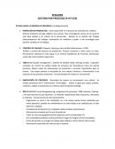 GESTIÓN POR PROCESOS (P-NT-253) ETAPAS HACIA LA MEJORA DE PROCESOS