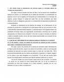 ¿En dónde recae la importancia del artículo según el concepto básico de “Cadena de Suministro”?