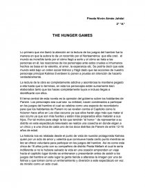 THE HUNGER GAMES.. Página 1