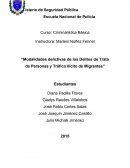 Modalidades delictivas de los delitos de trata de personas y tráfico ilícito de migrantes