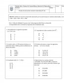 Prueba semestral matematica cuarto basico.