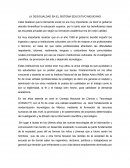 LA DESIGUALDAD EN EL SISTEMA EDUCATIVO MEXICANO.