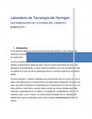 Finura del cemento tecnología del hormigón.