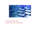 Unidad 1 Introducción a la Computación