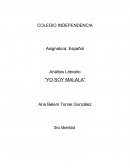 Analisis literario de "yo soy malala"