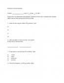 Lenguaje. Prueba de Ciencias Naturales