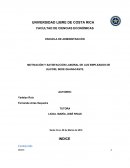 MOTIVACIÓN Y SATISFACCIÓN LABORAL DE LOS EMPLEADOS DE ULICORI, SEDE GUANACASTE.