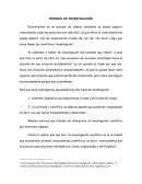 Proceso de investigación. cambio constante en donde adquirir conocimiento cada vez pareciera ser más fácil