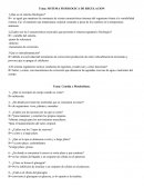 Tema: SISTEMA FISIOLOGICA DE REGULACION